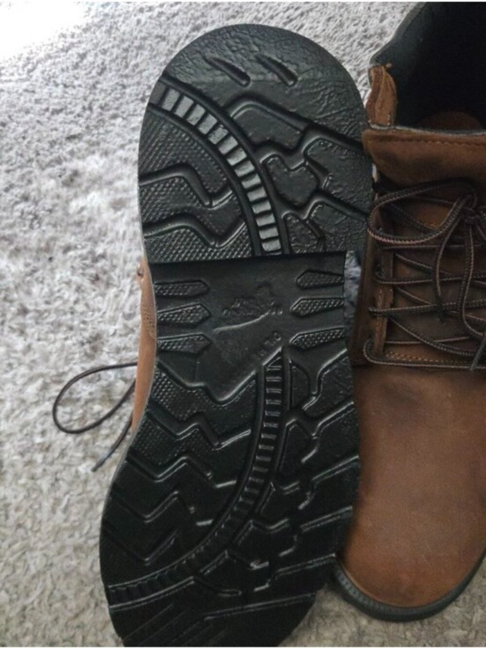 Red Wing DynaForce 415 Men 13 Work Waterproof Safety Soft Toe Boots 0926 - Picture 6 of 9